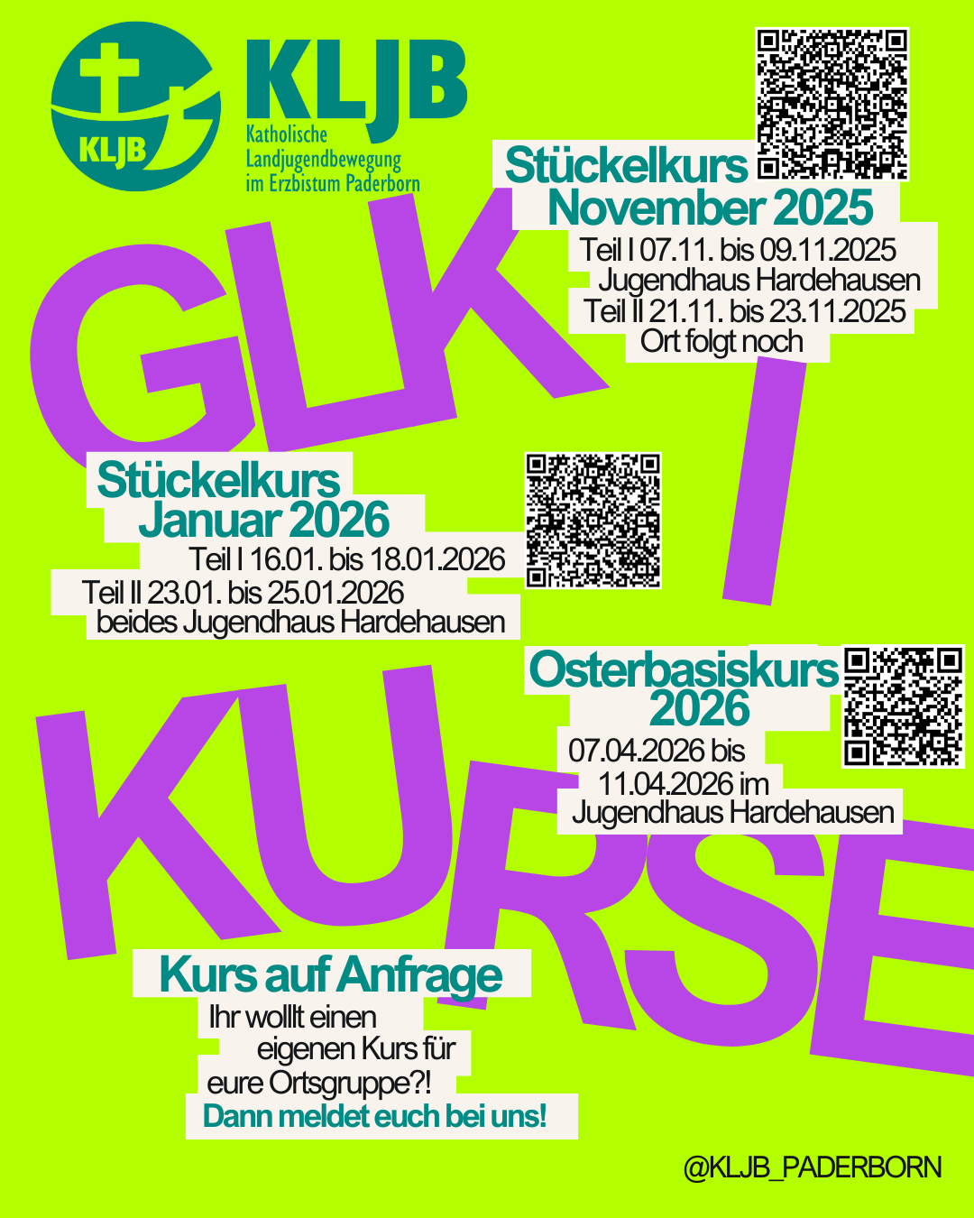 Gruppenleitungskurse